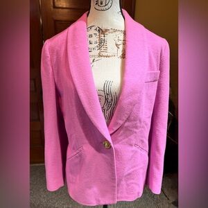 Dana Buchman Pink Women's Wool Blazer Size 8P